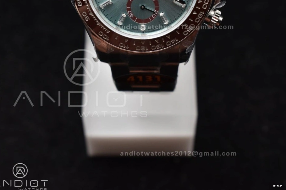 Blue SH4131 Daytona Best 126506 on Ice QF Dial SS 1:1 Crystal YG V5 Edition Marker Braclet 0501